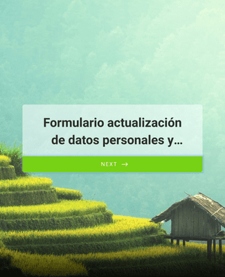 Form Templates: Formulario actualización de datos personales y familiares
