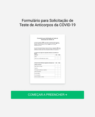 Form Templates: Formulário Para Solicitação De Teste De Anticorpos Da COVID 19
