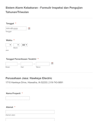 Form Inspeksi 521 SG Template Formulir JotForm Form Inspeksi 521 SG Template Formulir JotForm
