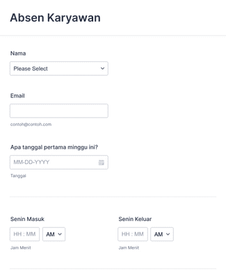 Formulir Pesanan Sederhana Template Formulir Jotform My Xxx Hot Girl