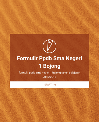 Form Templates: FORMULIR PPDB SMPN 2 KEBAKKRAMAT