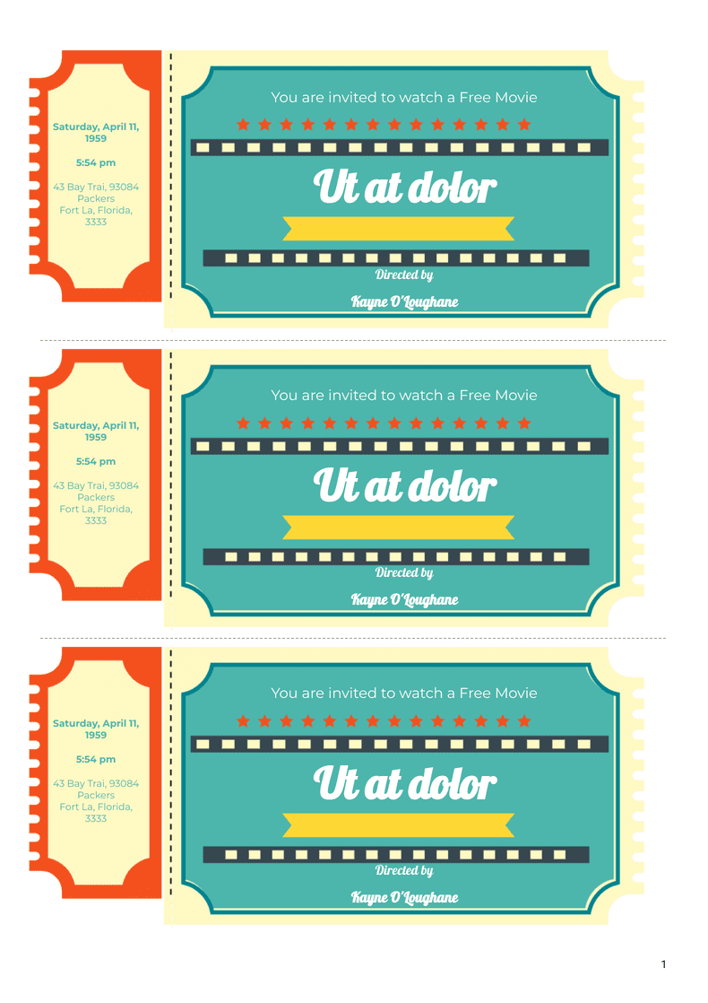 Blank Movie Ticket Clip Art Blank movie ticket clip art