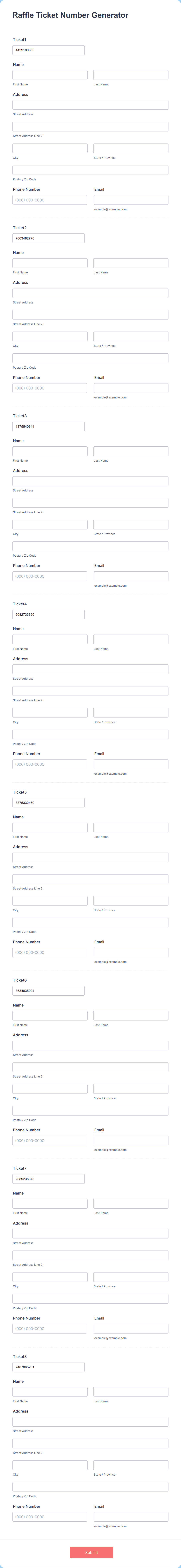 Template free-raffle-ticket-form
