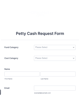 Form Templates: Funds Request Form