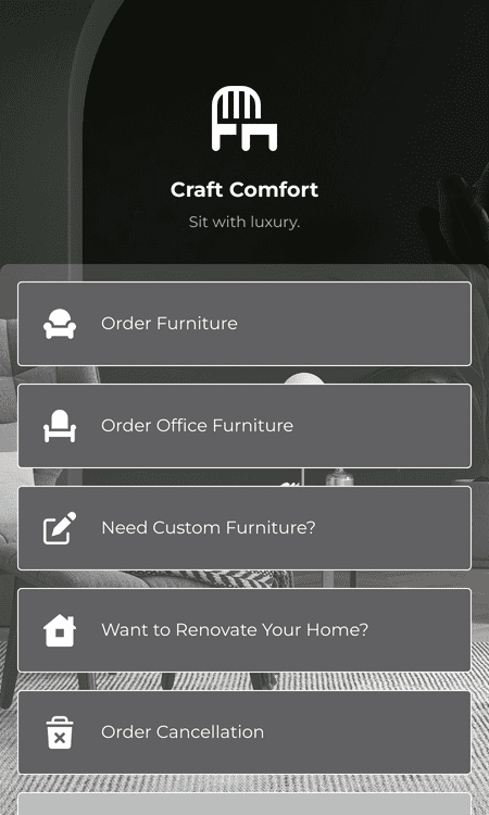 Furniture Store App