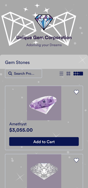 Gemstone Selling App