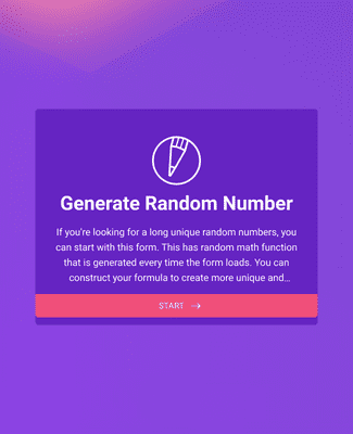 Generate Random Number
