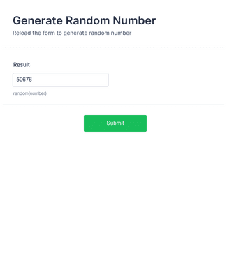 Serial Number Generator Form Template | Jotform