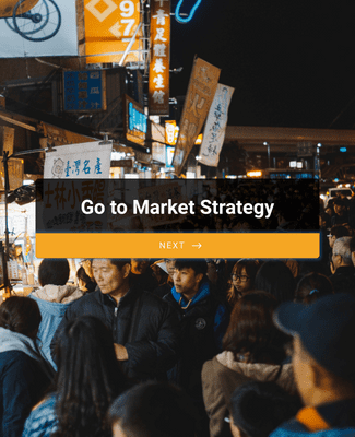 Form Templates: Go to Market Strategy
