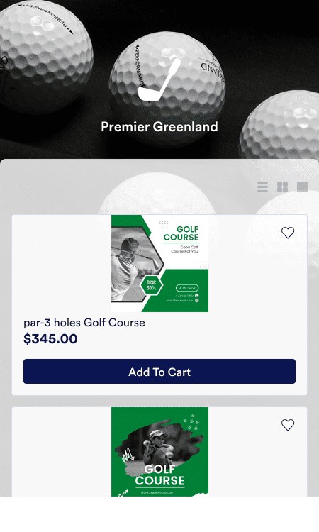 Golf Course App