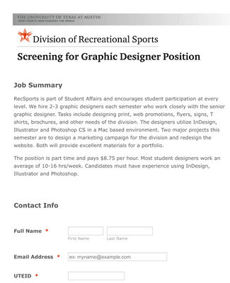 Website Design Request Form Template | JotForm