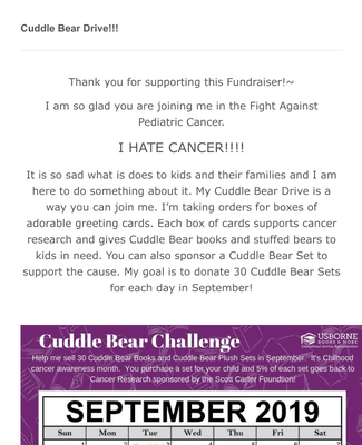 Greeting Card Fundraiser Order Form