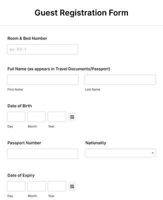 Executive Master Class Registration Form Template | Jotform