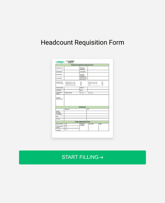 Headcount Requisition Form