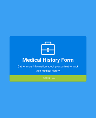Form Templates: HIPAA Medical History Form