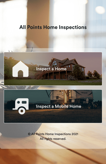 Home Inspection Checklist App