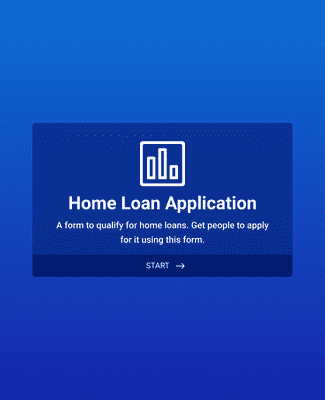 Form Templates: Home Loan Application