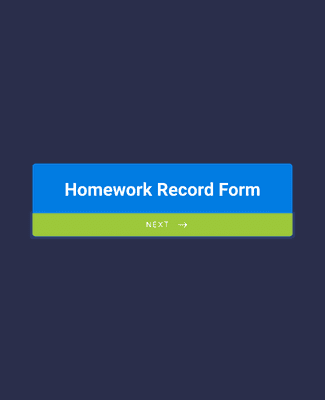 Homework Record Form
