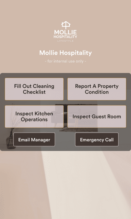 Hospitality Inspection App