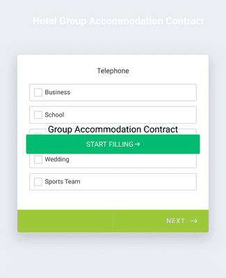 Form Templates: Hotel Group Accommodation Contract
