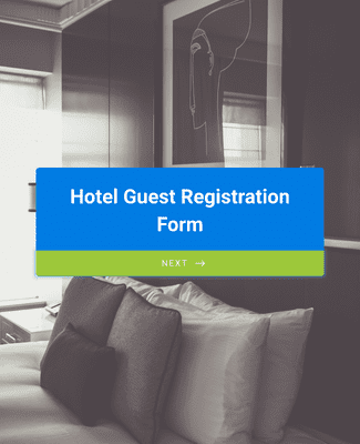 Hotel Guest Registration Form