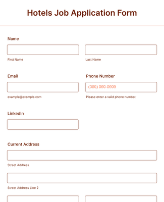 hotel application letter pdf
