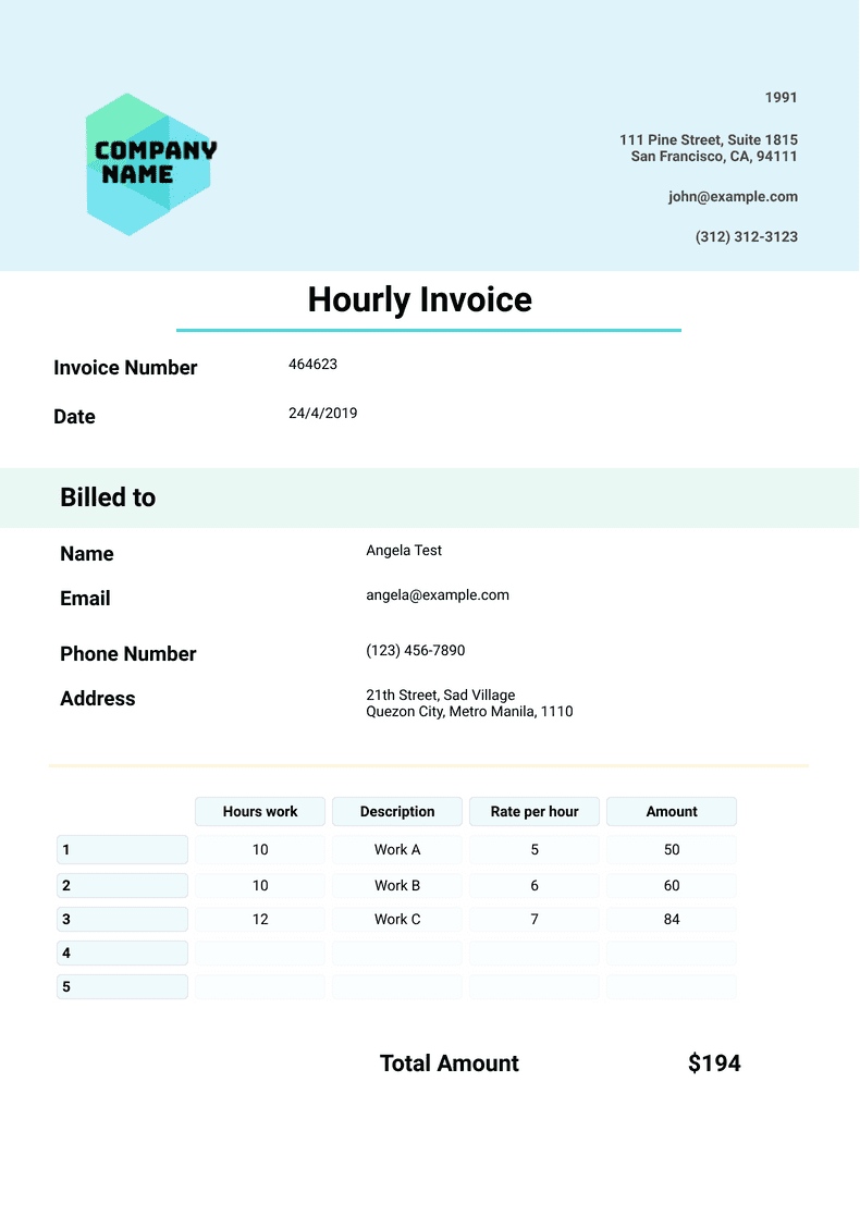 70+ Free Invoice Templates Jotform