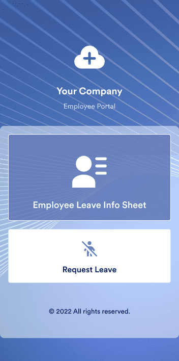 HR Kit - Leave Request App