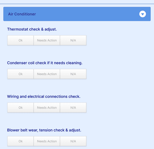 HVAC Maintenance Checklist Form Template | Jotform