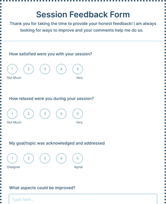 Contestant Feedback Form Template | Jotform