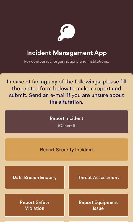Incident Management App