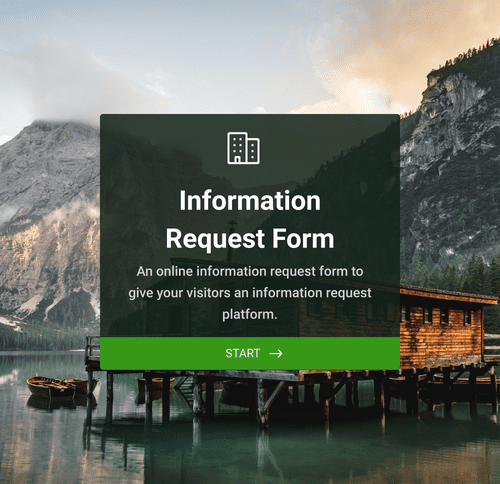 Form Templates: Information Request Form