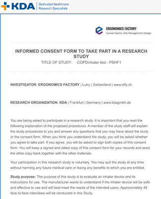 informed consent form in research pdf