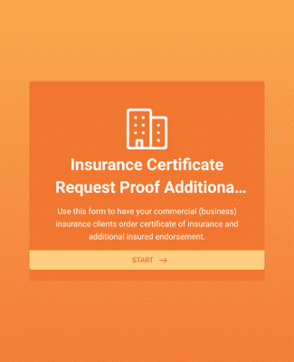 Form Templates: Insurance Certificate Request Form