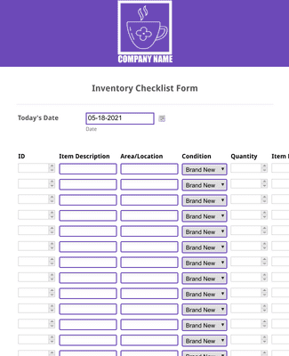 Monthly Drug Inventory Form Template | JotForm