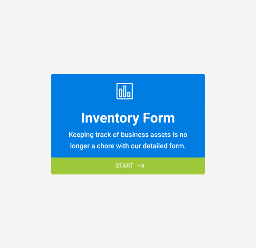 Form Templates: Inventory Form