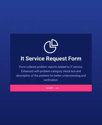 Form Templates: IT Service Request Form 2