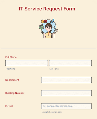 Lab Request Form Template | Jotform