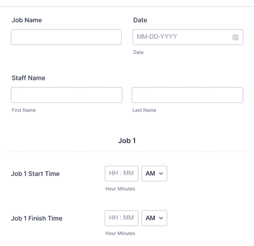 Department Report Form Template | Jotform