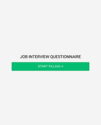 JOB INTERVIEW QUESTIONNAIRE