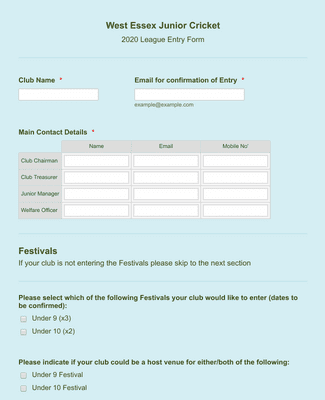 Car Show Entry Form Template | Jotform