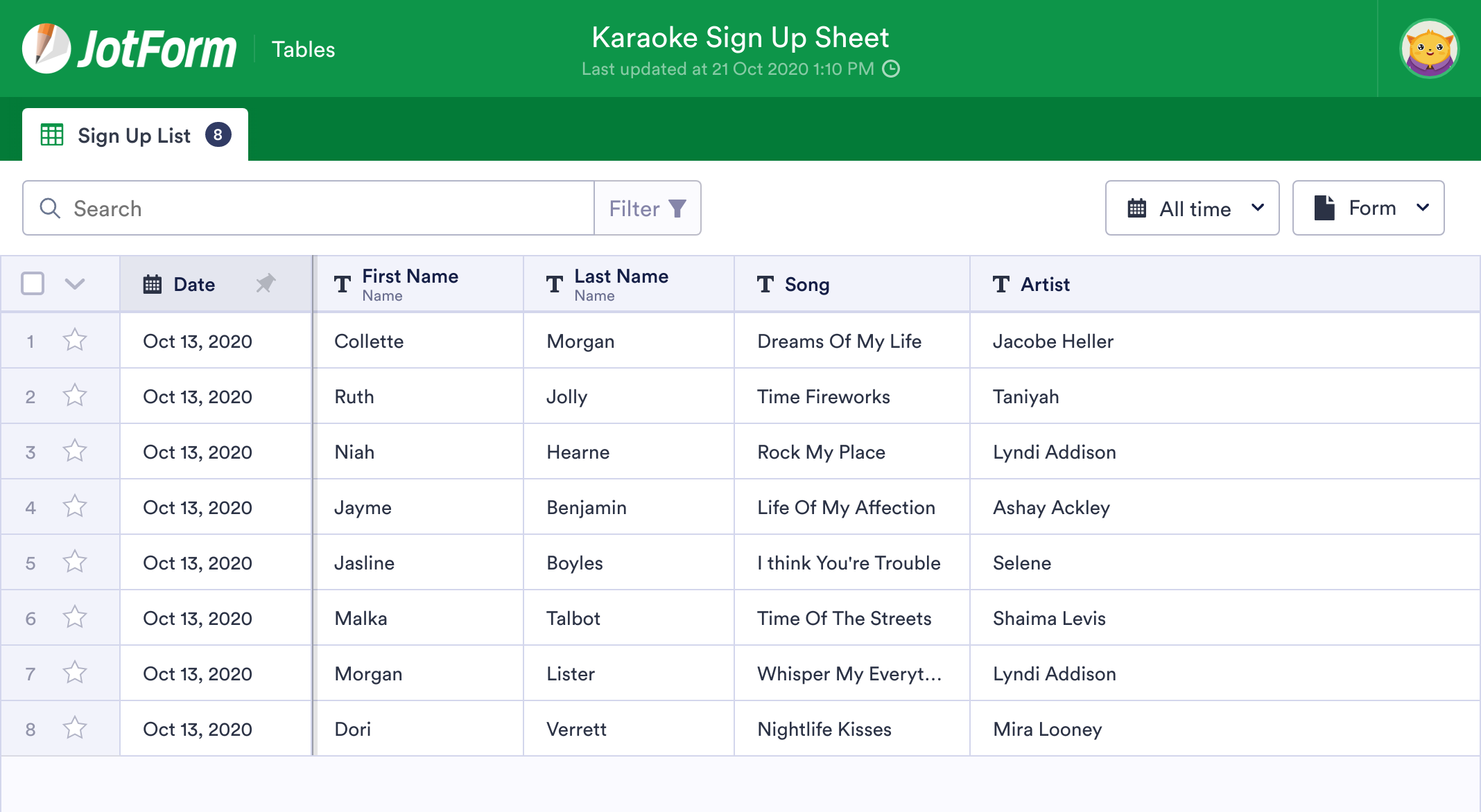 karaoke-sign-up-sheet-template-jotform-tables