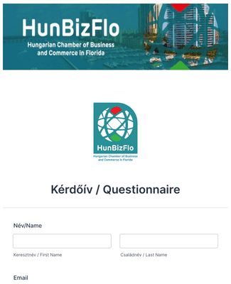Form Templates: Kérdőív / Questionnaire