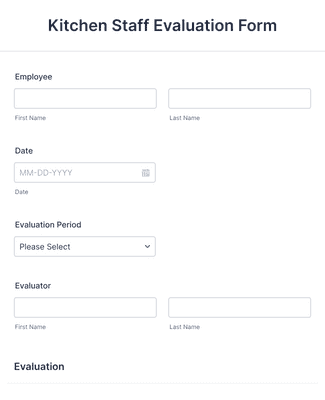 Staff Skills Survey Form Template | Jotform