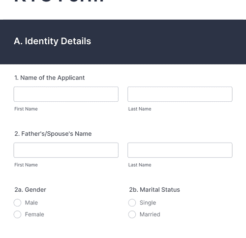 KYC Form Template | Jotform