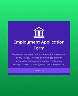 Form Templates: Labor Application Form