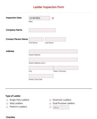 Quality Control Inspection Form Template | Jotform