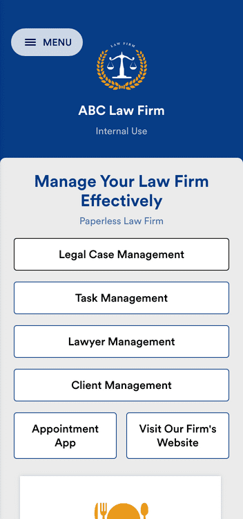 Law Firm App