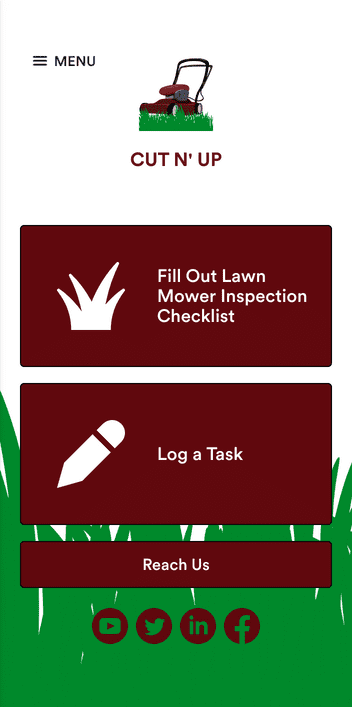 Lawn Mower Inspection App