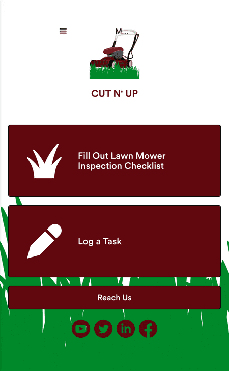 Lawn Mower Inspection App